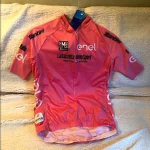 Santini Maglia Rosa Cycling Jersey